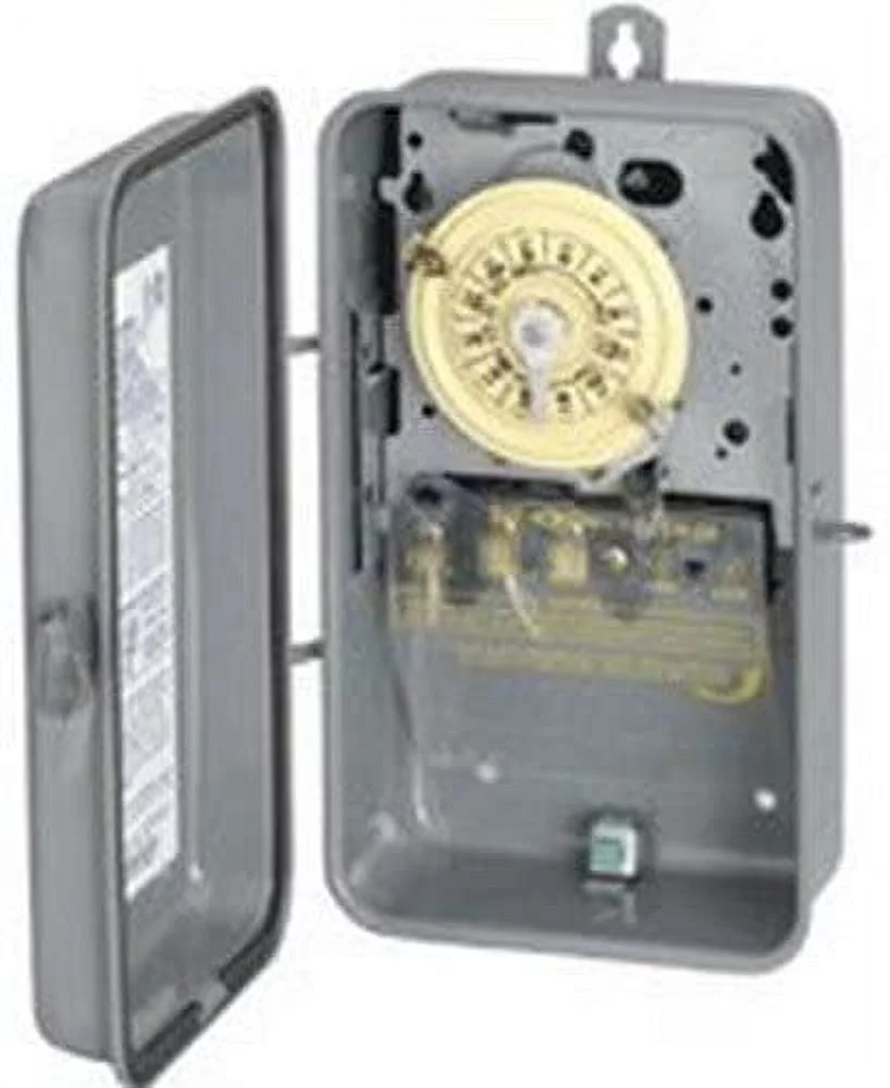 Intermatic Timer Single Pole Indoor / Outdoor On/Off 40 Amp 120 V Gray Csa, Ul Boxed