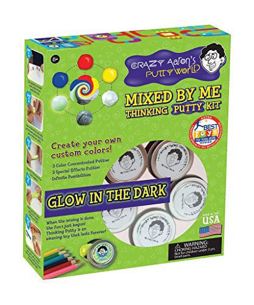 Crazy Aaron's Thinking Putty, Mixed By Me Thinking Putty Kit
