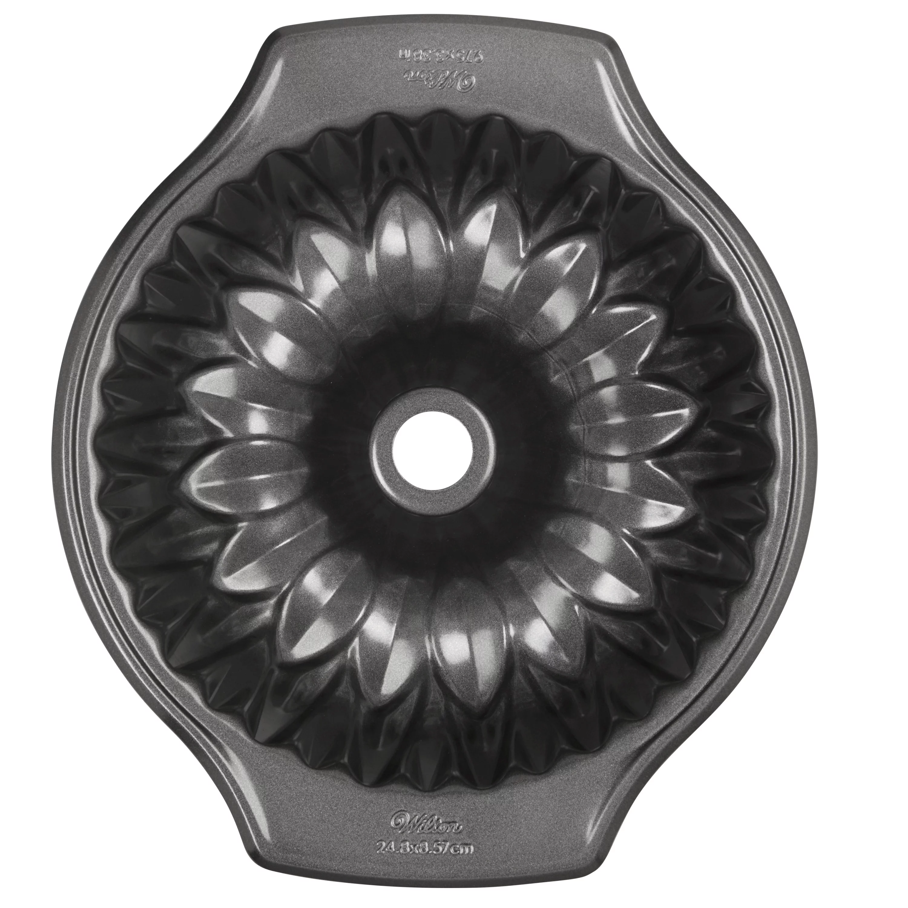 Wilton Bake It Better Steel Non-Stick Flower Fluted Tube Cake Pan, 9.75-inch
