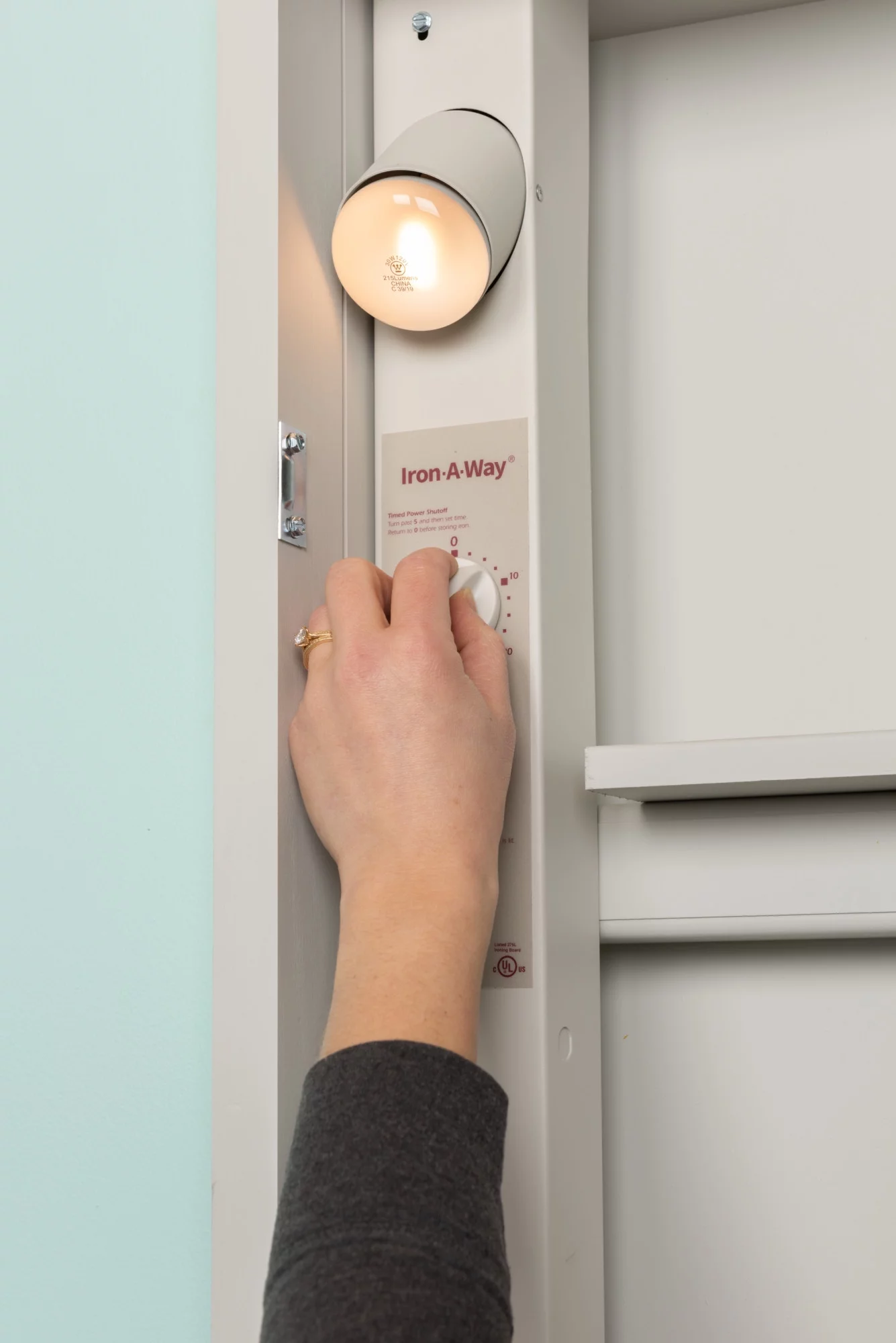 Iron-A-Way AE-42 With Wood Door- Right Hinged