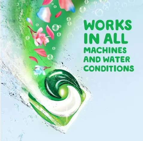 Gain flings Laundry Detergent Soap Pacs HE Compatible 76 Count Long Lasting Scent Spring Daydream Scent 76.