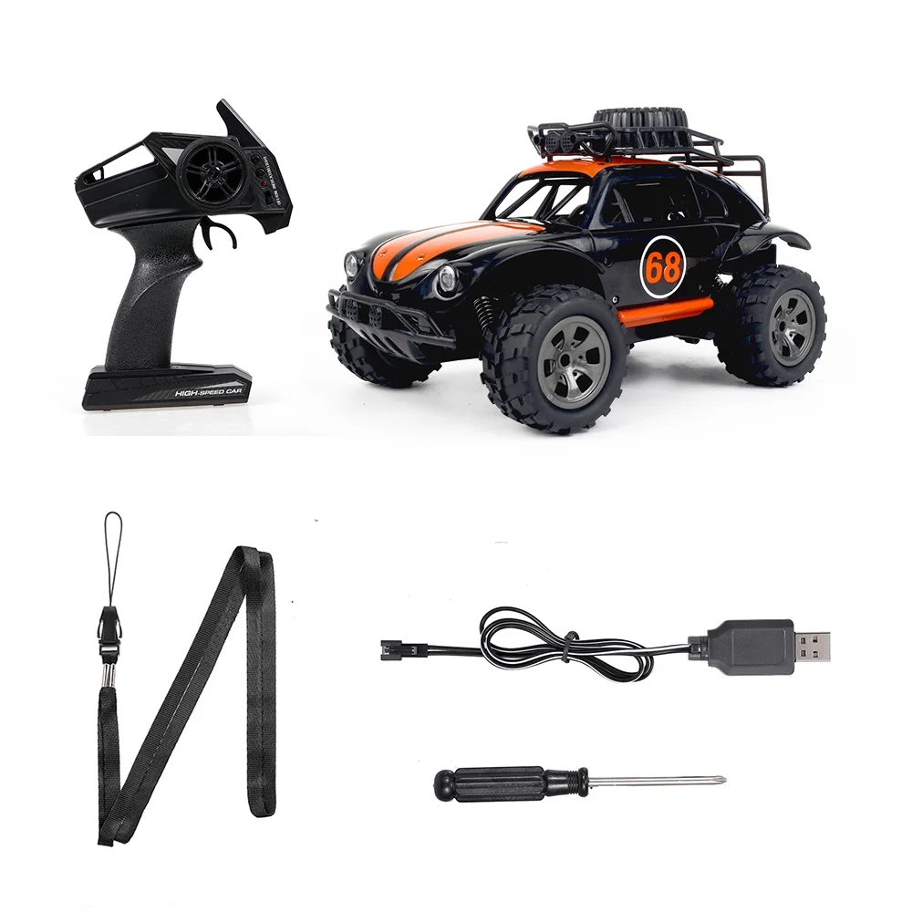 Carevas RC Car, Crawler Off-roadCar Kids 1/18 ScaleInfinite Speed2wd 1/18 Scale Off-road Infinite Speed Ky-1816a2wd Car Durable1/18 Car Ky-1816aFunien Ky-1816a Qinquan