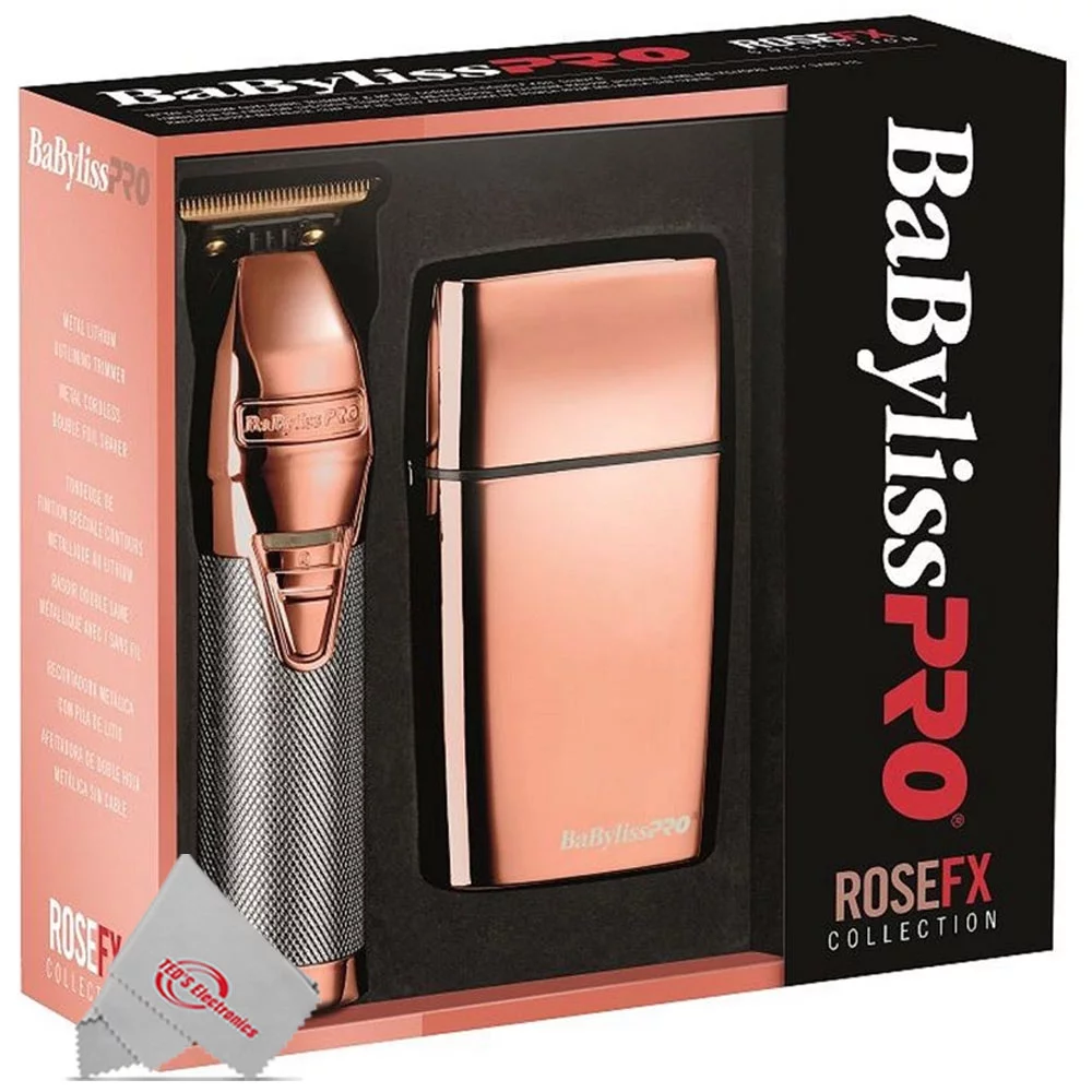 BaByliss PRO RoseFX Collection Limited Edition Set - Rose Gold (FXHOLPK2RG)