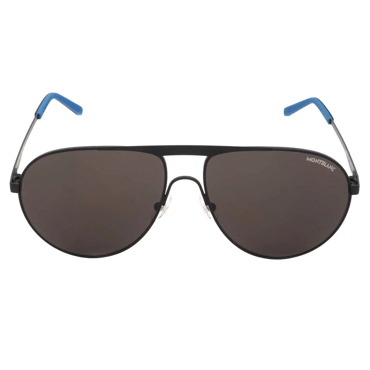 MontBlanc Grey Pilot Men's Sunglasses MB0119S 001 61