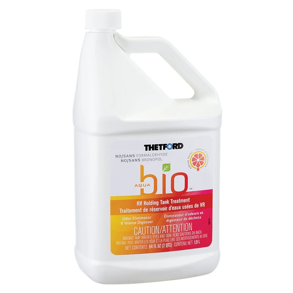 Thetford AquaBio RV Holding Tank Treatment, Formaldehyde Free 64 oz, 96610