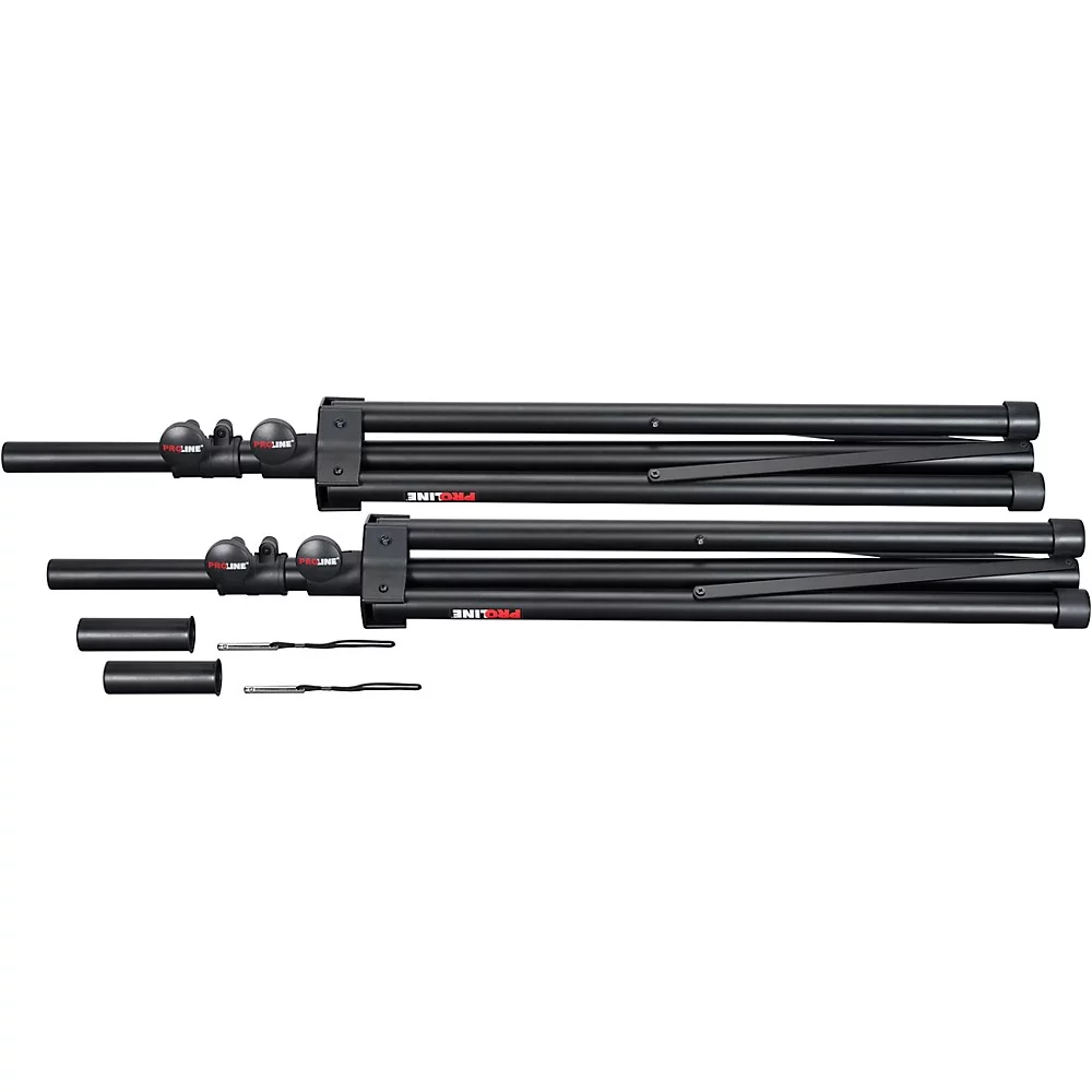 Proline SPS502 Speaker Stand 2-Pack With Carrying Bag