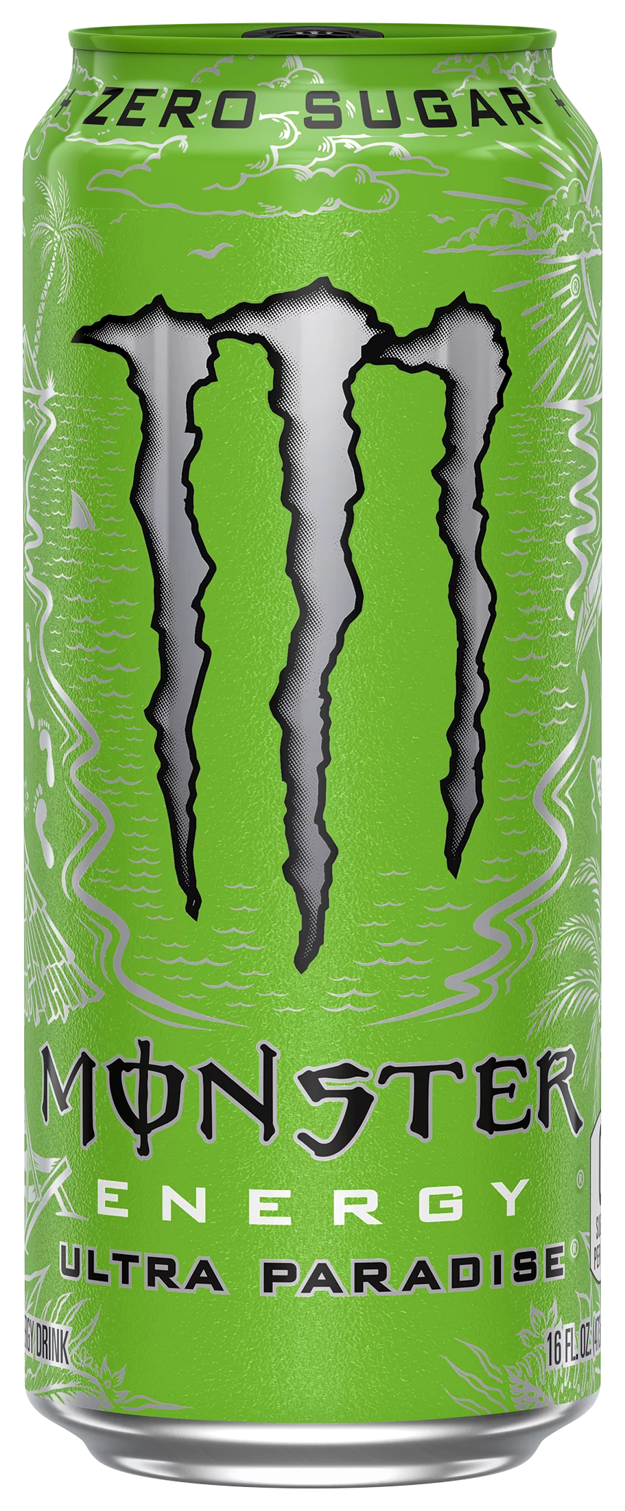 Monster Energy, Ultra Paradise, Sugar Free Energy Drink, 16 fl oz, 12pk