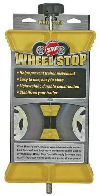 Wheel Stop Stabilize Your Trailer With A Single Piece Of Equipment Sec, Each