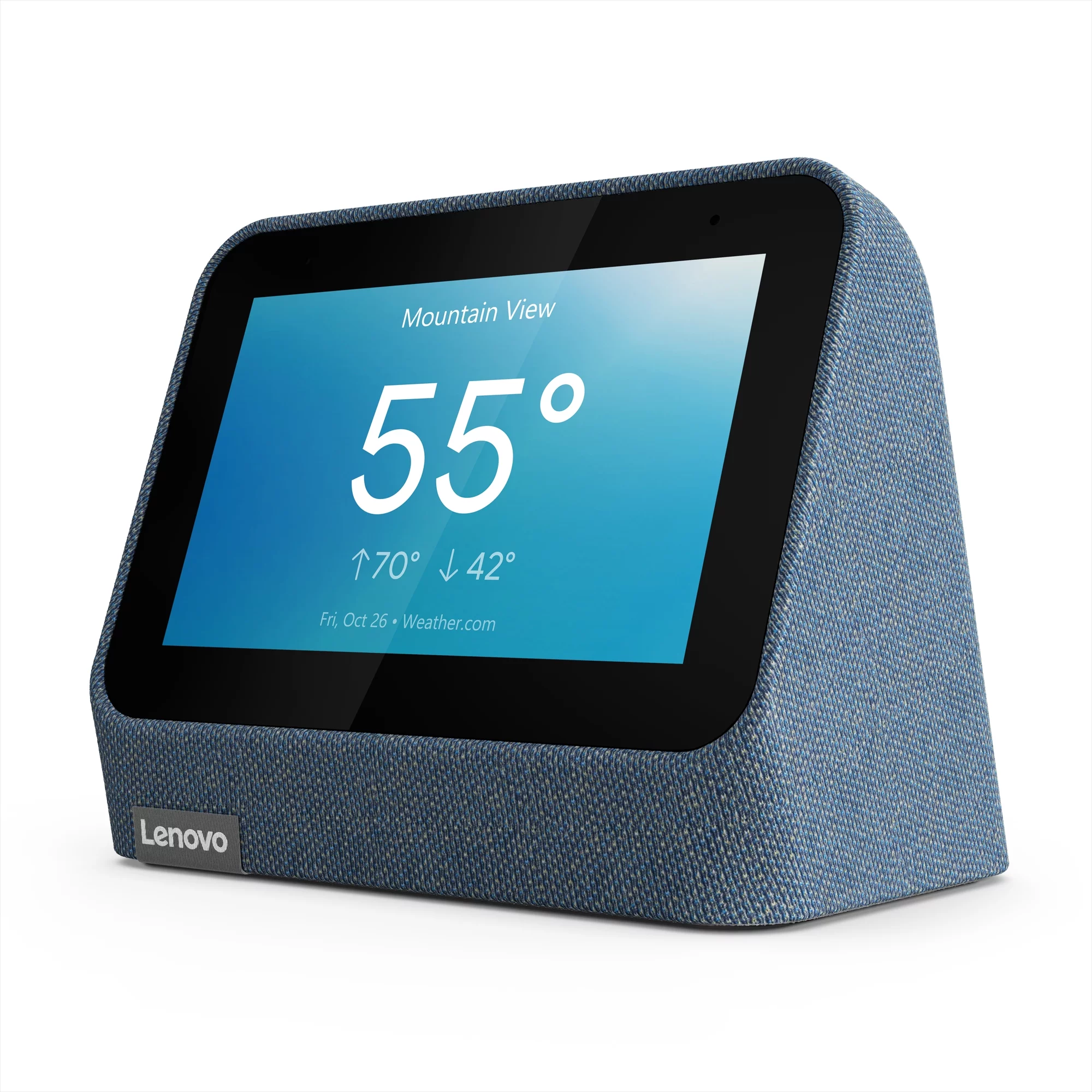 Lenovo Smart Clock Gen 2 - Blue + Color Smart Bulb