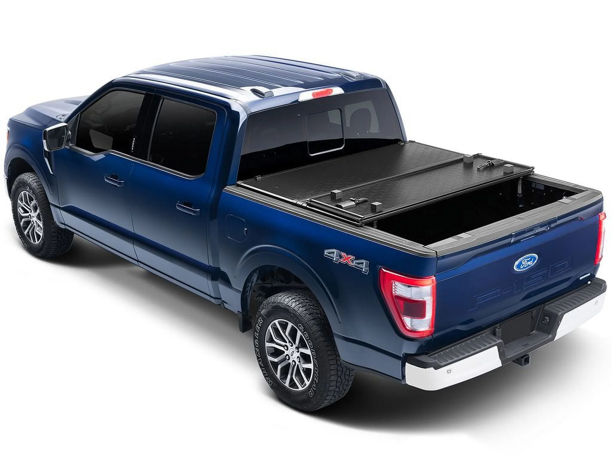 Gator by RealTruck Trio Hard Folding Truck Bed Tonneau Cover | GC26010 | Compatible with 2008-2016 Super Duty 6.75 ft Bed