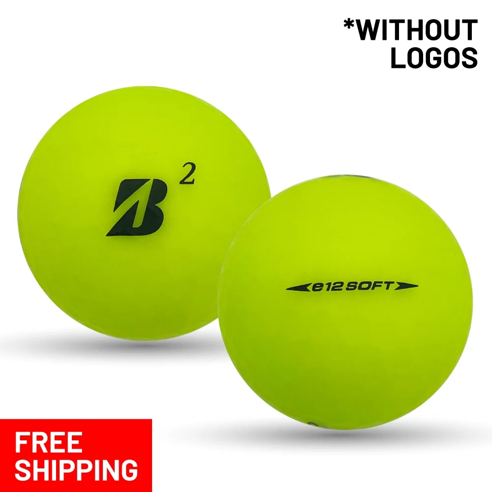 Pre-Owned 48 Bridgestone Matte Green 5A No Logo Recycled Golf Balls, by Mulligan Golf Balls