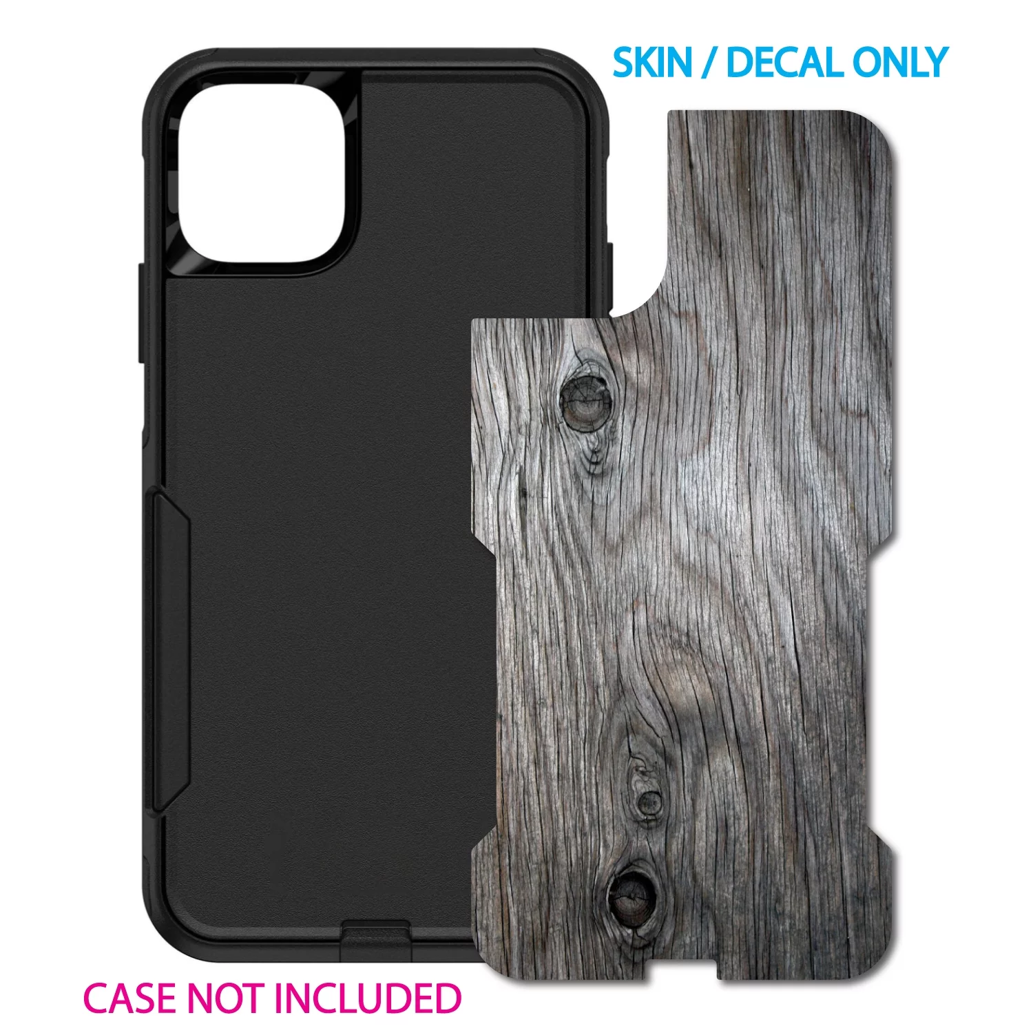 DistinctInk Custom SKIN / DECAL compatible with OtterBox Commuter for iPhone 11 (6.1