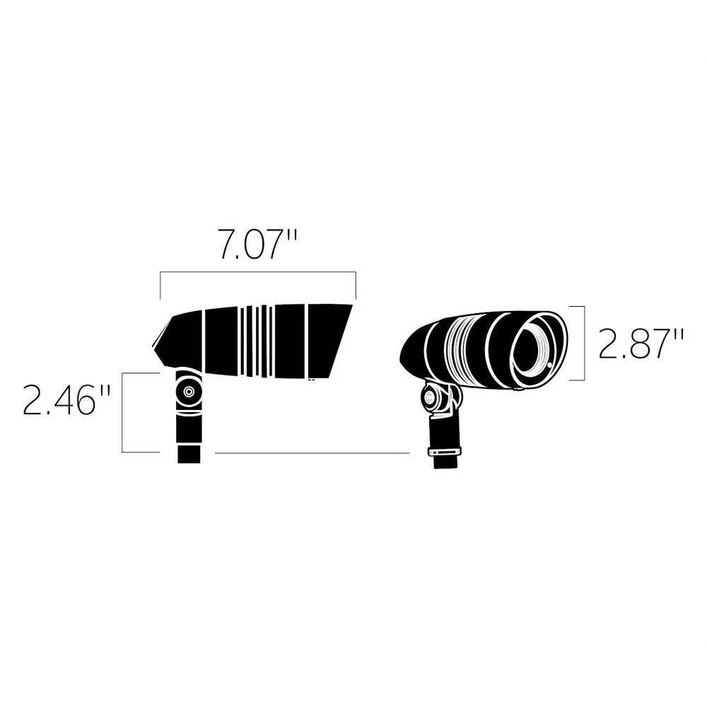 Kichler Lighting - LED Landscape Accent - C-Series - 10W 55 Degree 1 LED Accent