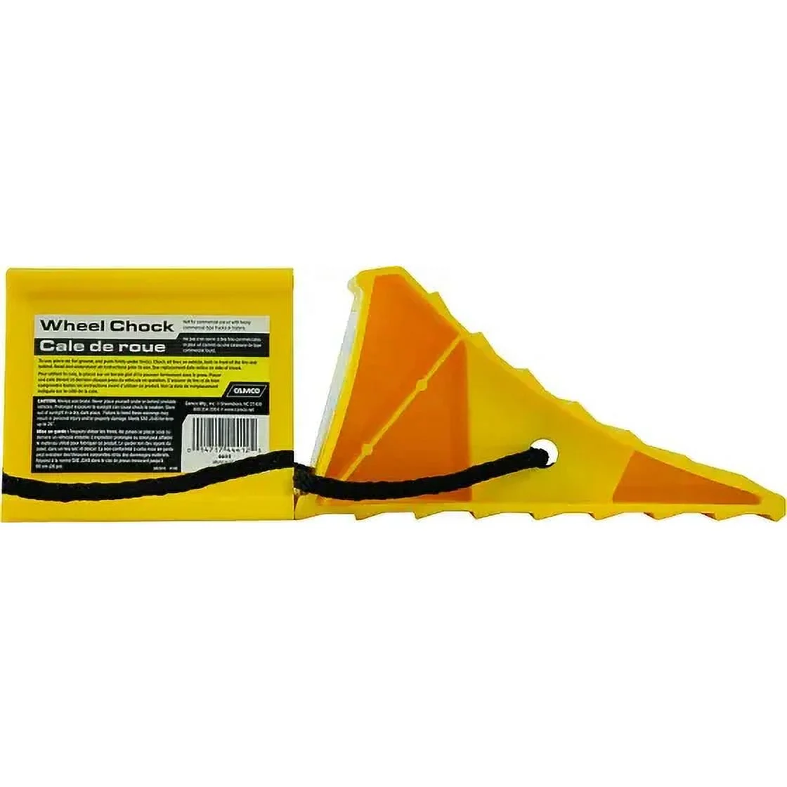 Camco 44472 Wheel Chock With Rope, Each