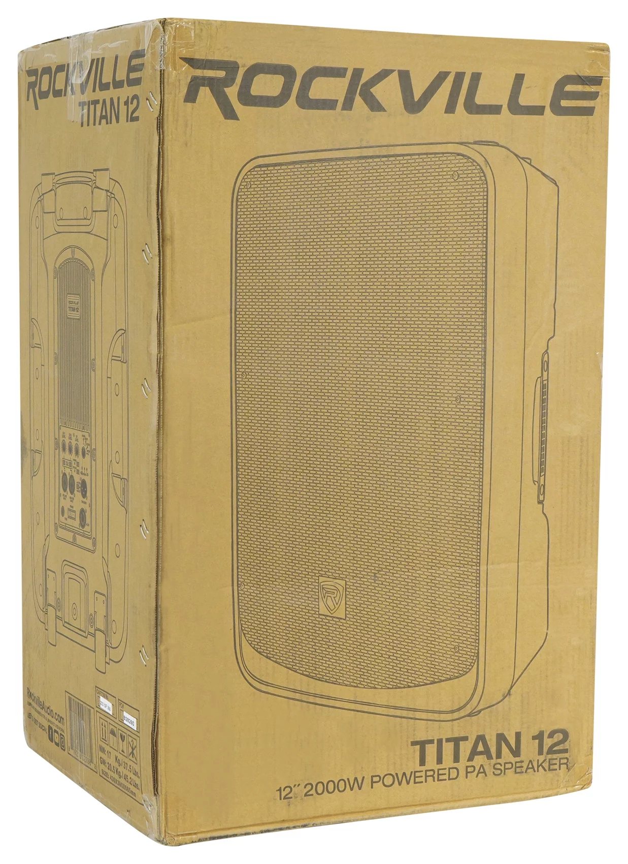 2) Rockville TITAN 12 12