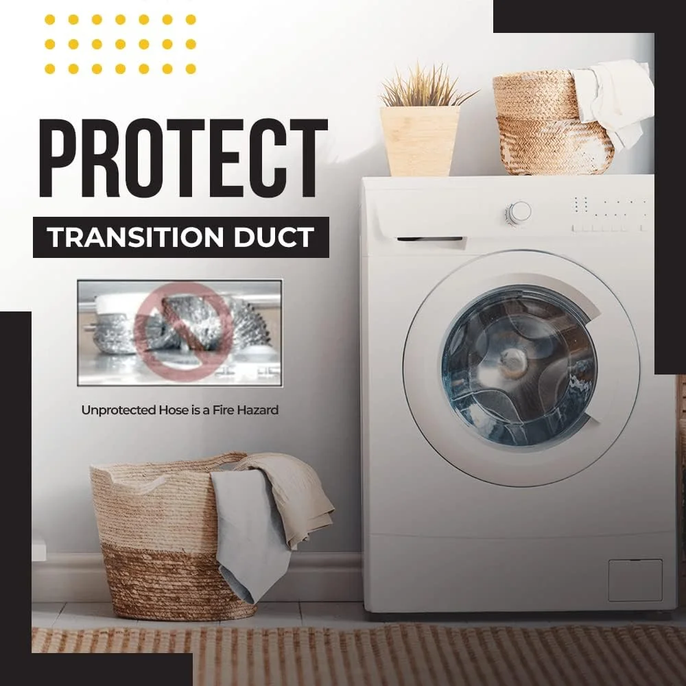 New Construction Dryer Box | Indoor Dryer Vent | Recessed Dryer Vent Box With Gas Port | Dryer Vent | Best Dryer Wall Vent Box Model 425 | Upward Dryer Vent | 2x6 wall