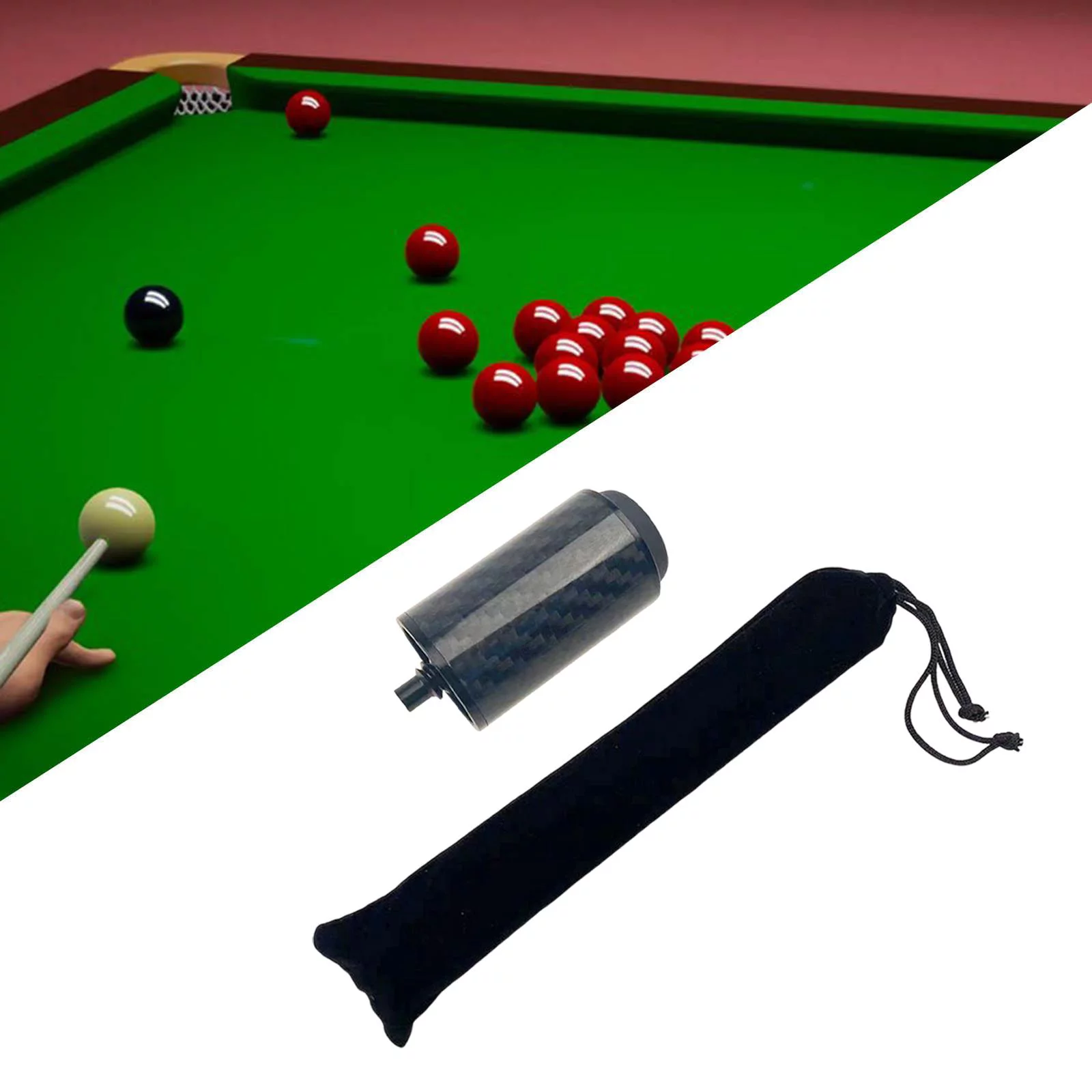 Cue Stick Extenders Weights Replacement Compact Billiards Pool Cue Extension 2inch