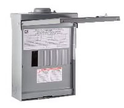 Square D HOM612L100RB Homeline 100 Amp 6Space 12Circuit Outdoor Main Lugs Load Center