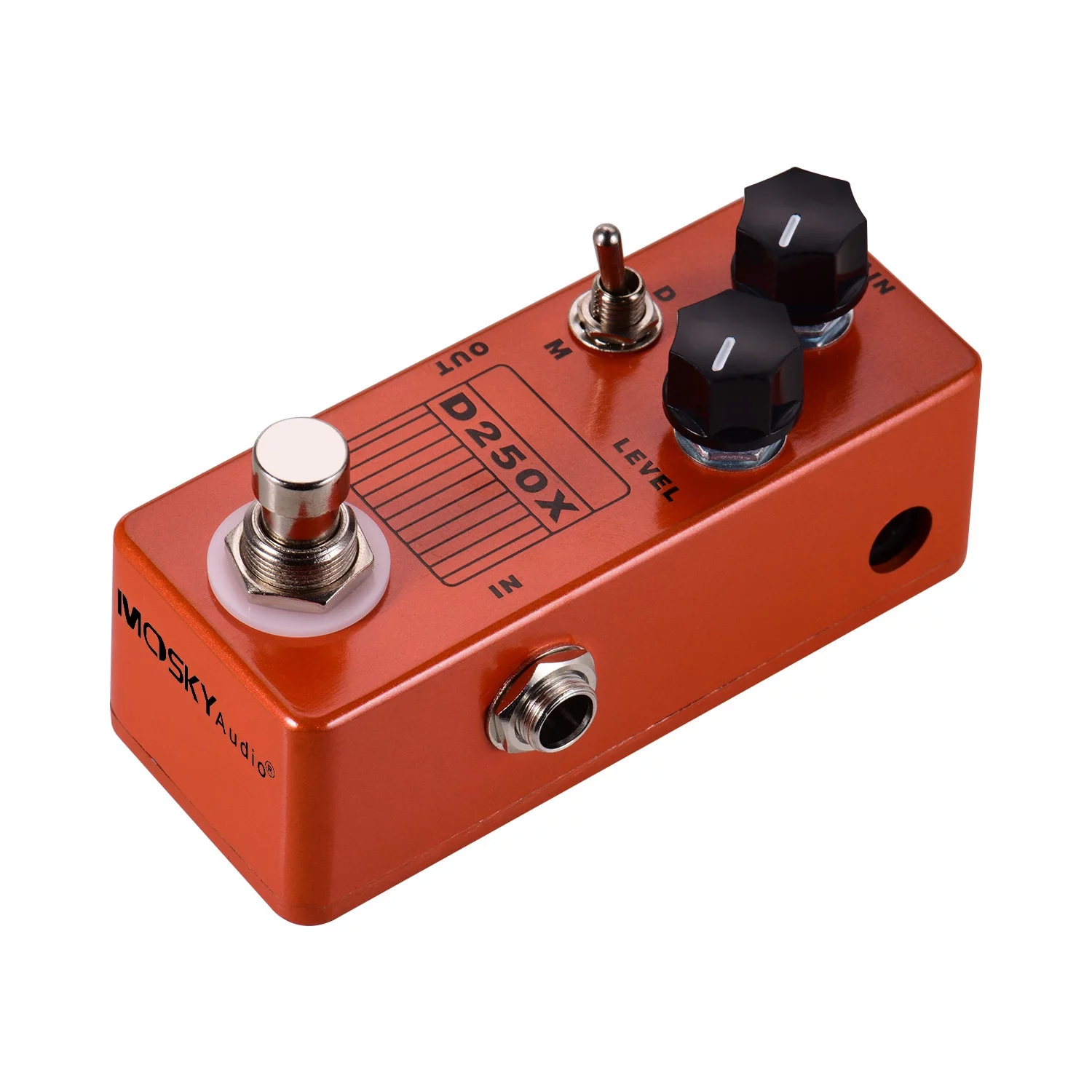 MOSKYAudio D250X Electric Guitar Overdrive Preamp Effect Pedal - Take Your Guitar Playing to   Level!