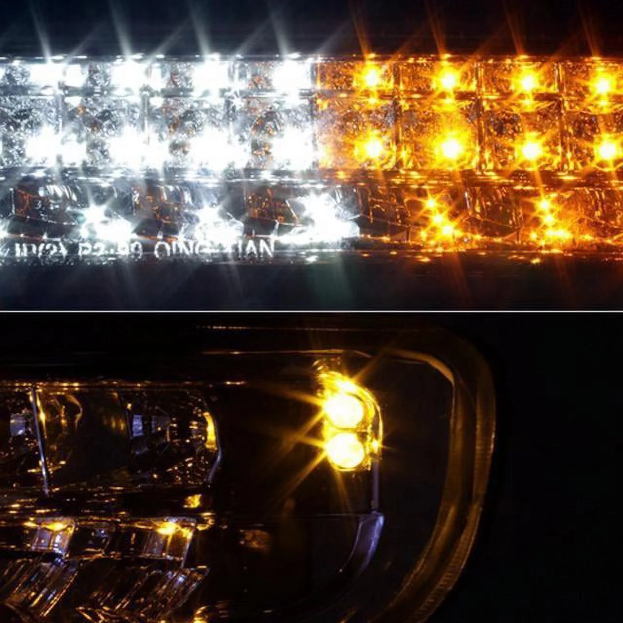 Spyder Auto GMC Sierra 99-06 ( Don‘t fit Denali Model ) / Yukon 00-06 ( Don‘t fit Denali Model ) Full LED Bumper Lights - Smoked 9029332