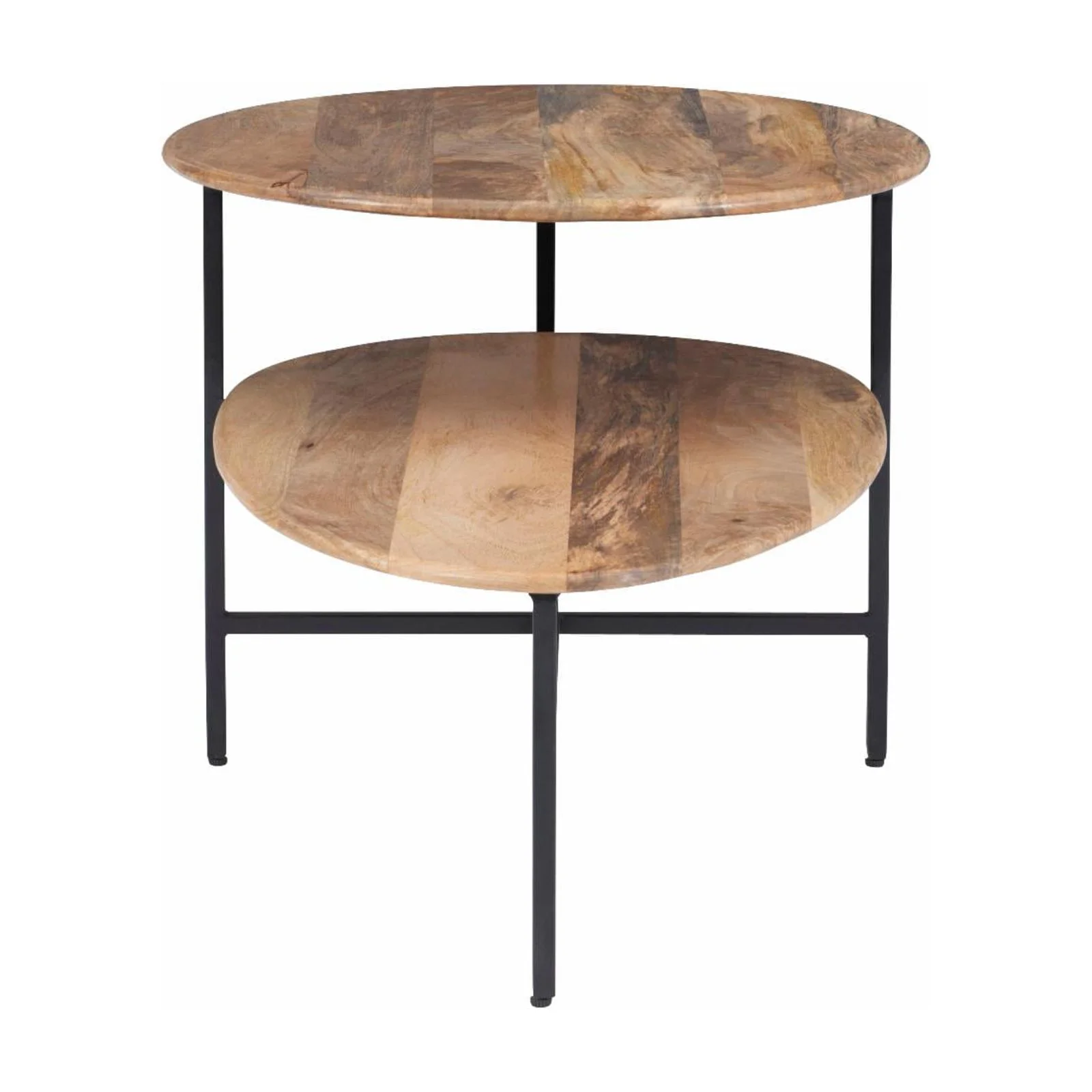 Powell Tavin Coffee Table - Black Base with Natural Top