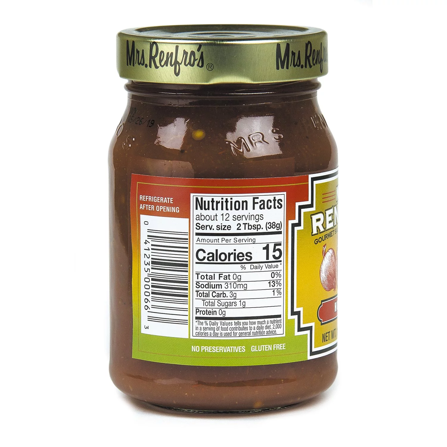 Mrs. Renfro's Salsa, Hot, 16 Oz