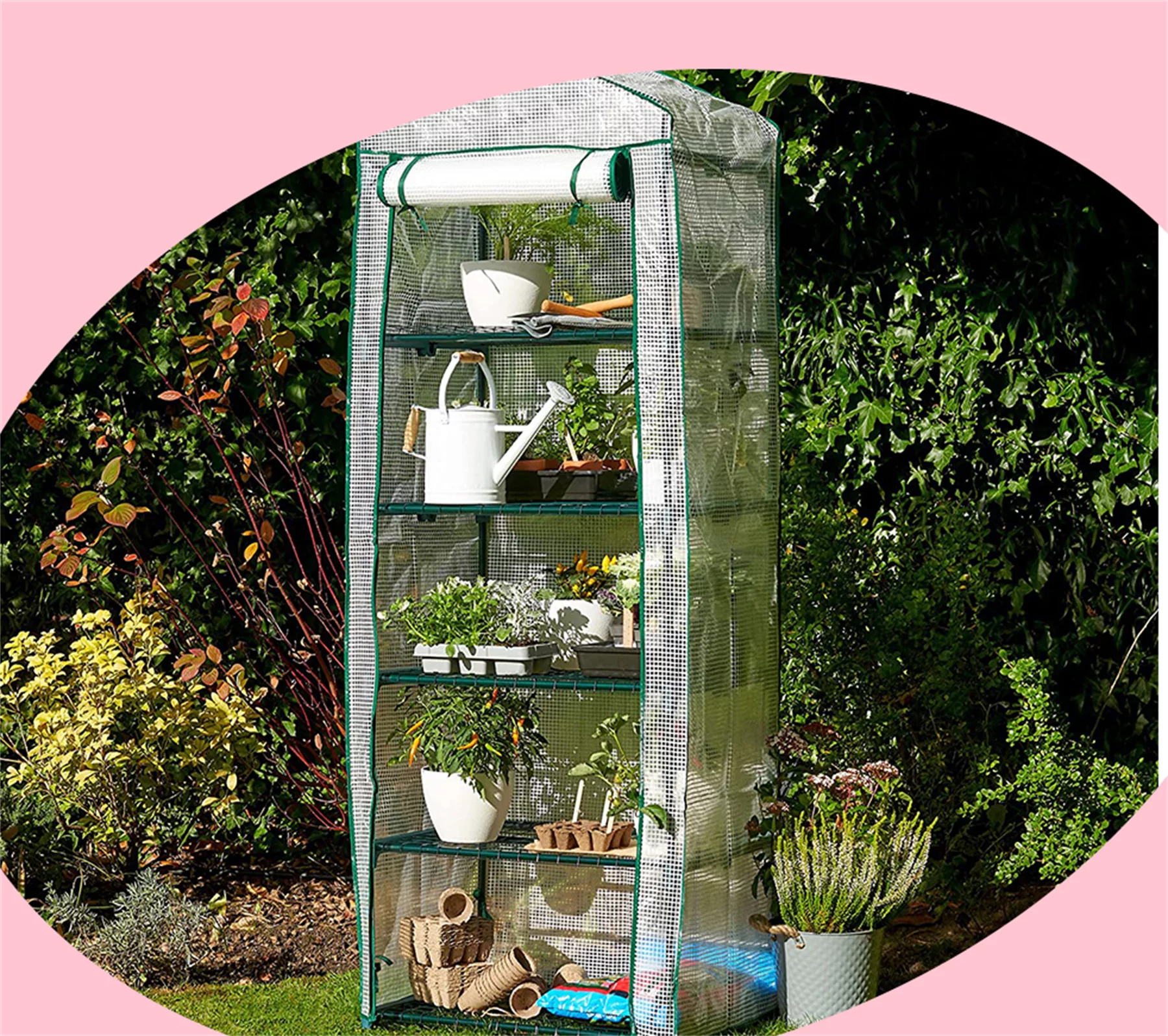 5 Tier Mini Greenhouse for Outdoor & Indoor