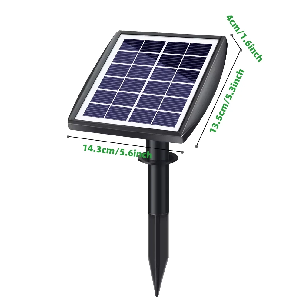 Solar Auto Irrigation System, Solar Powered Drip Irrigation Kit, Indoor Outdoor Automatic Self Watering System for 15 Potted Plants in Green House, Garden, Balcony