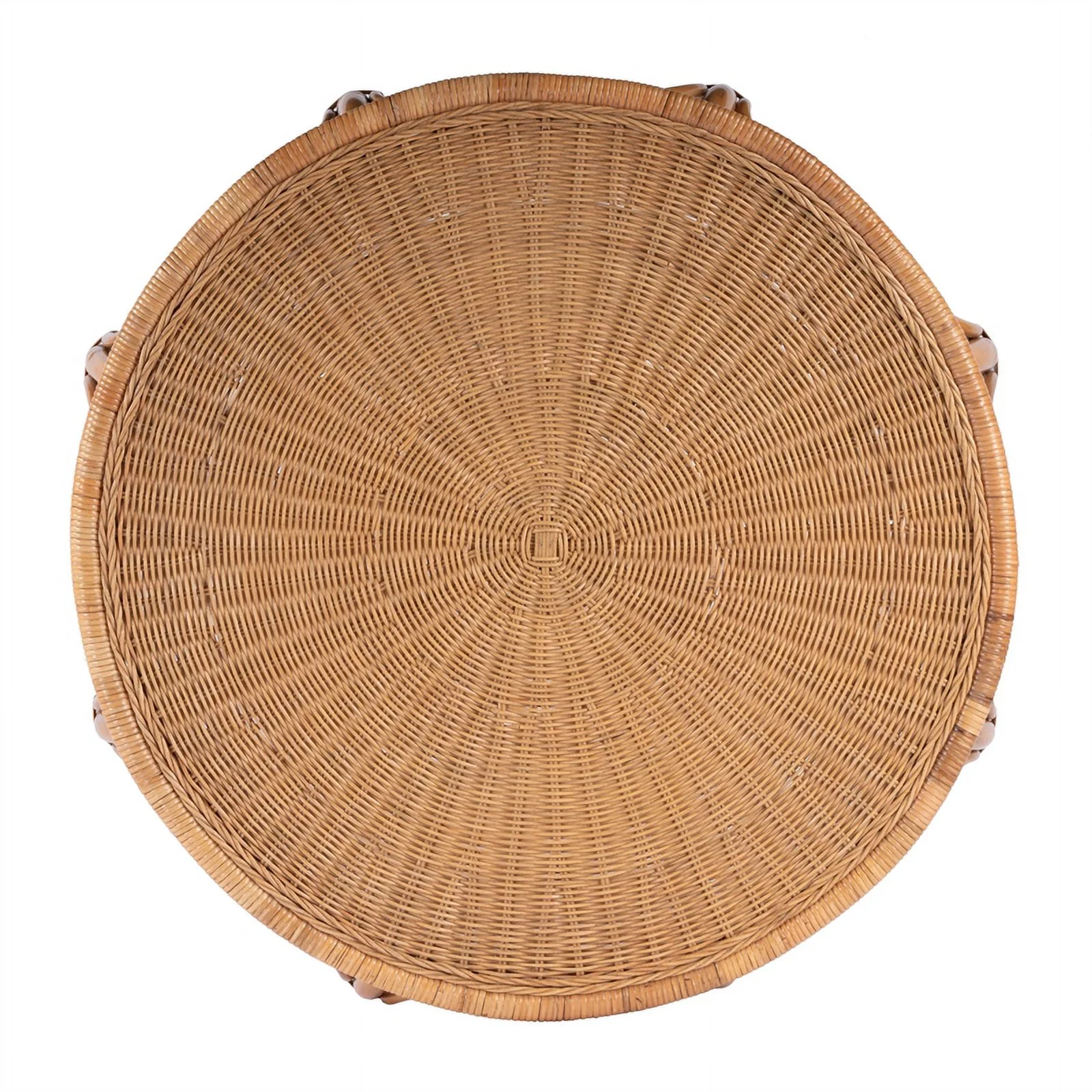 Butler Specialty Company Savannah Woven Rattan Round Coffee Table - Natural