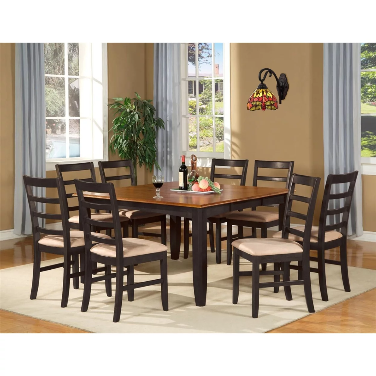 CHLOE Lighting EMPRESS Dragonfly Tiffany-style Dark Bronze 1 Light Wall Sconce 8