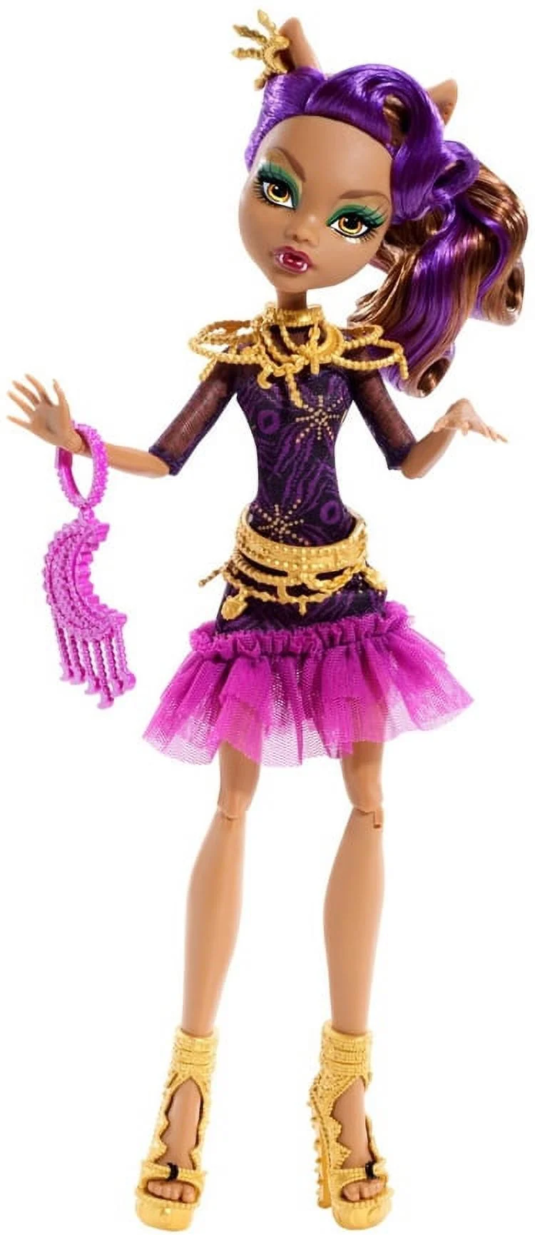 Monster High Frights, Camera, Action! Black Carpet Clawdeen Wolf Doll Mattel