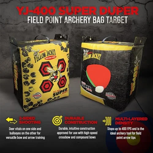 Morrell Super Duper Field Point Bag Archery Target - for Compound Bows and Crossbows up to 400FPS