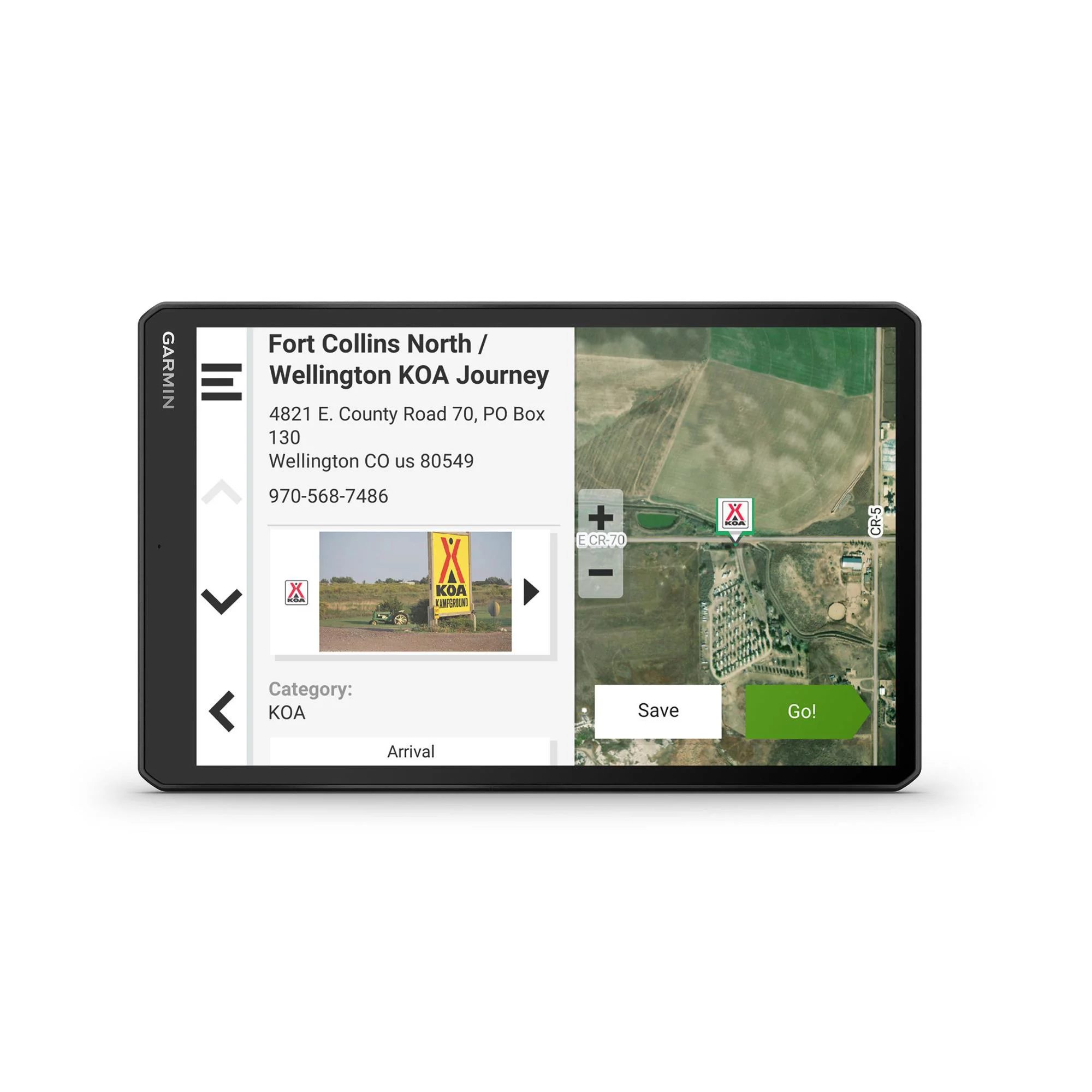Garmin RV 1095 MT-S RV GPS Navigator with XL Friction Mount