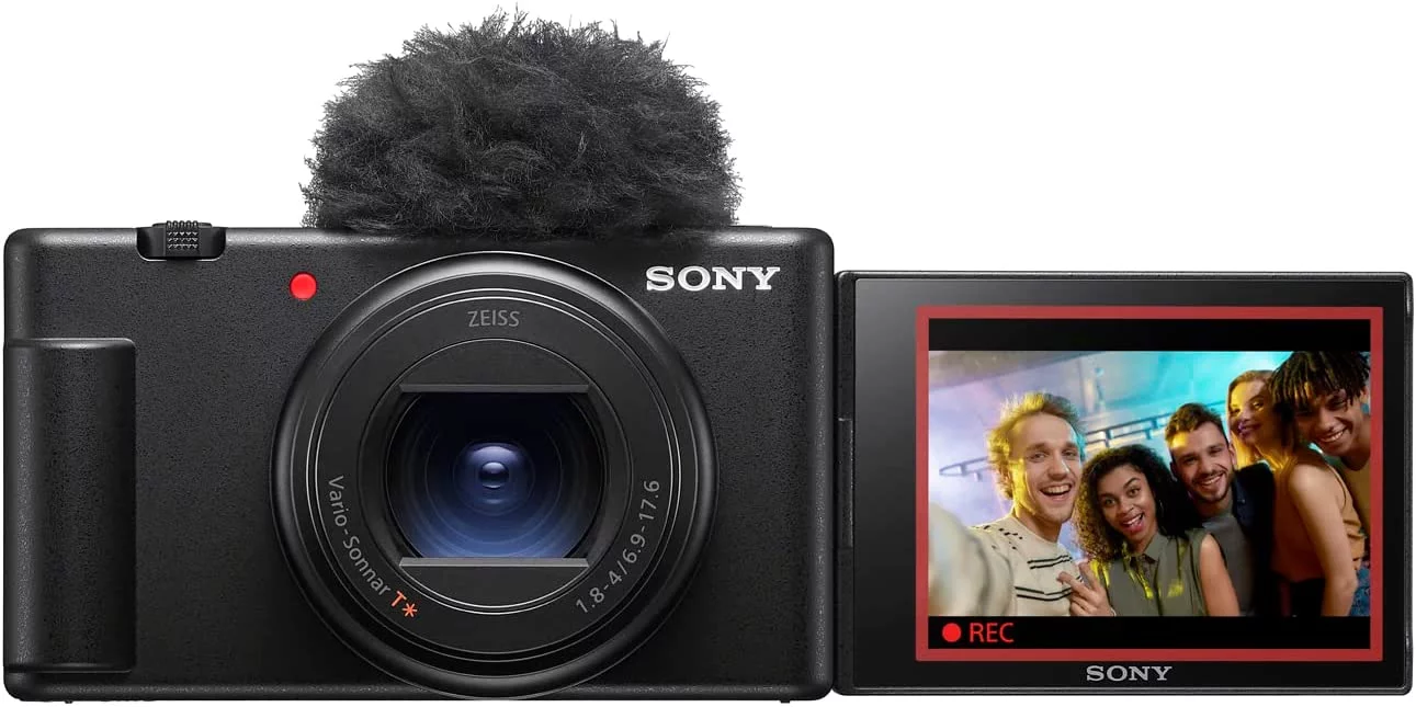 Restored Sony ZV-1 II Vlog Camera for Content Creators and Vloggers (Black) (Refurbished)