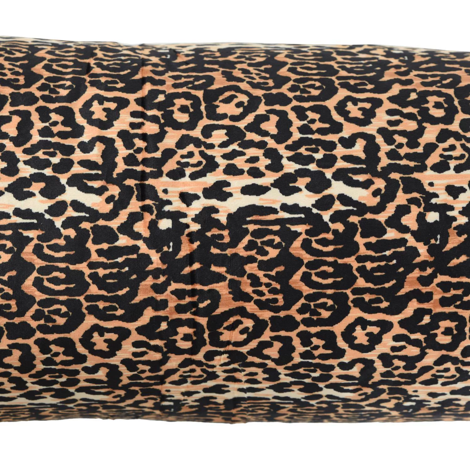 Dann Foley - Cylindrical Cushion - Cheetah Print Upholstery
