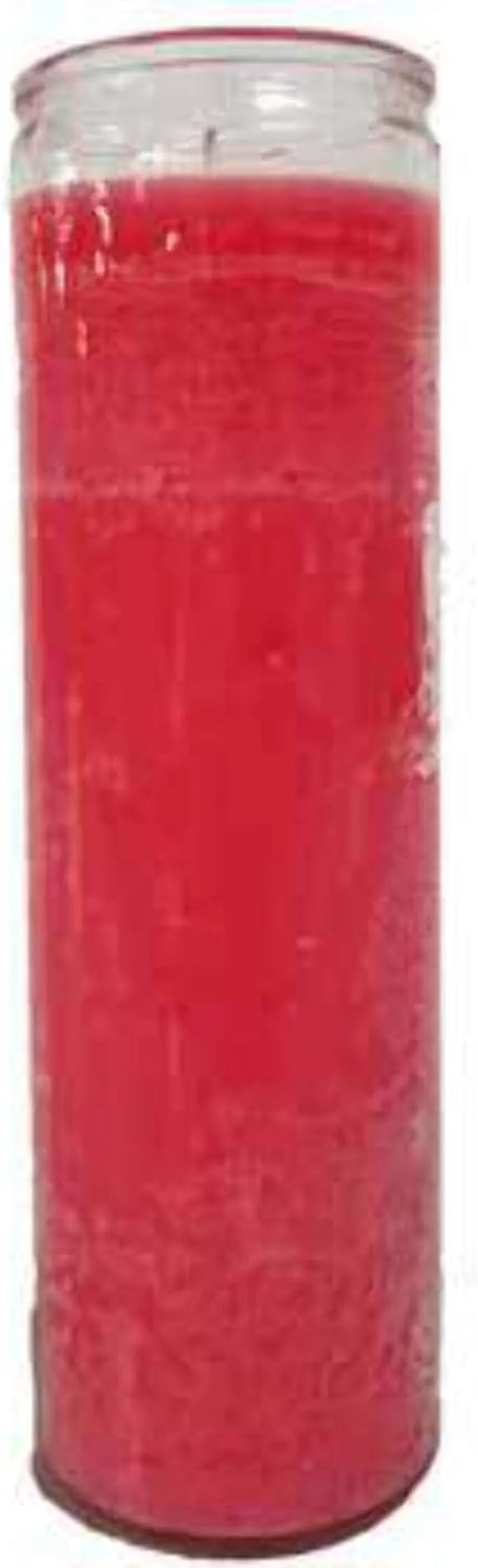 Color Unscented Glass Prayer Candles, 8