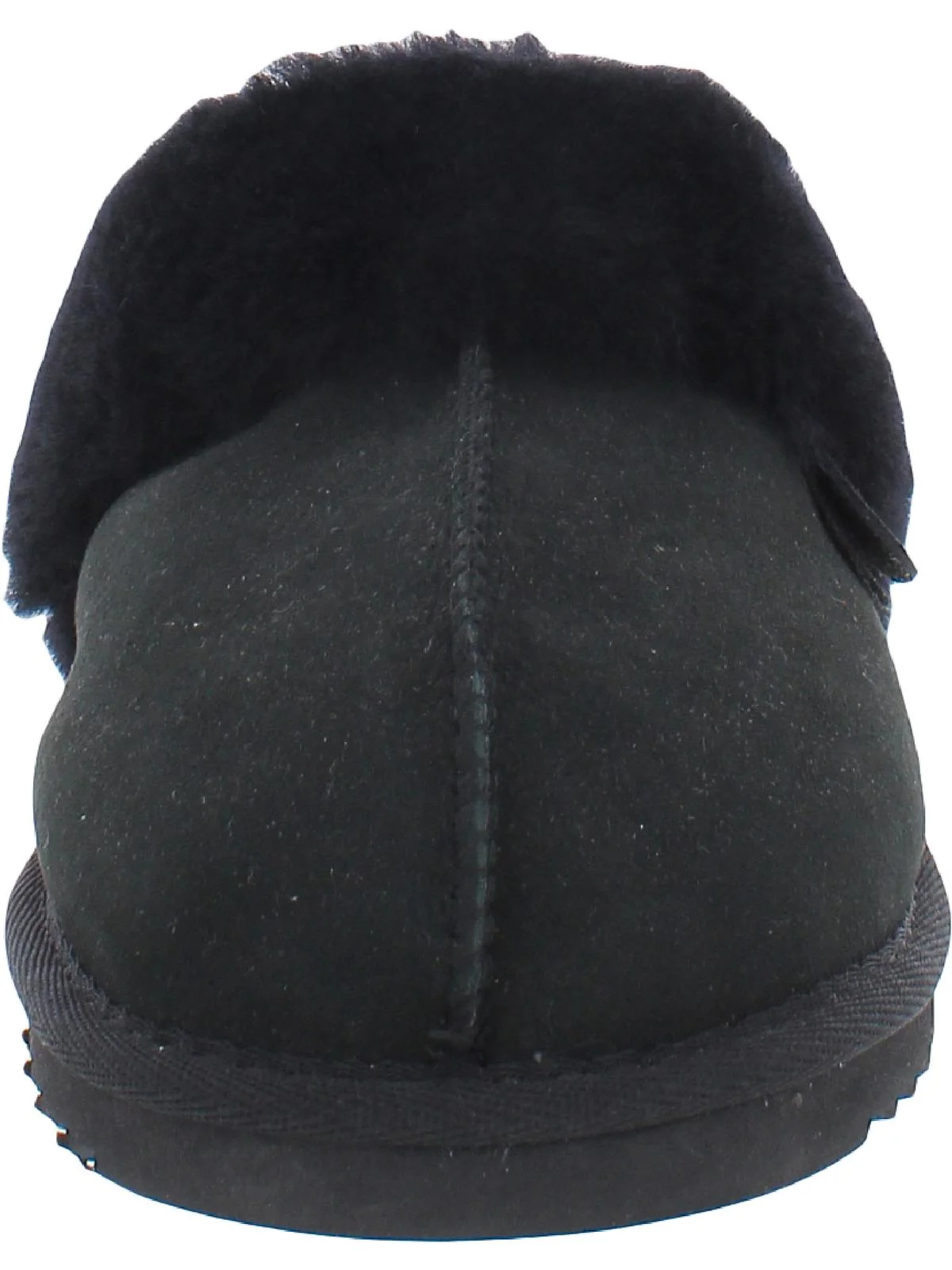 Dearfoams Womens Sydney Shearling Casual Slide Slippers