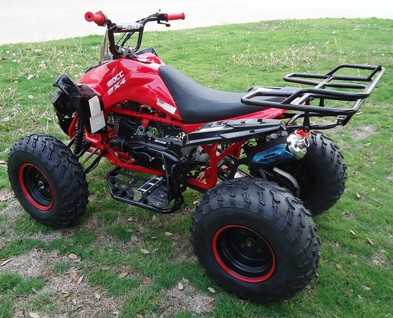 RPS New CRT 150-4 Blizzard ATV, 4-Stroke, Air Cool, Single Cylinder, Electric Start Red