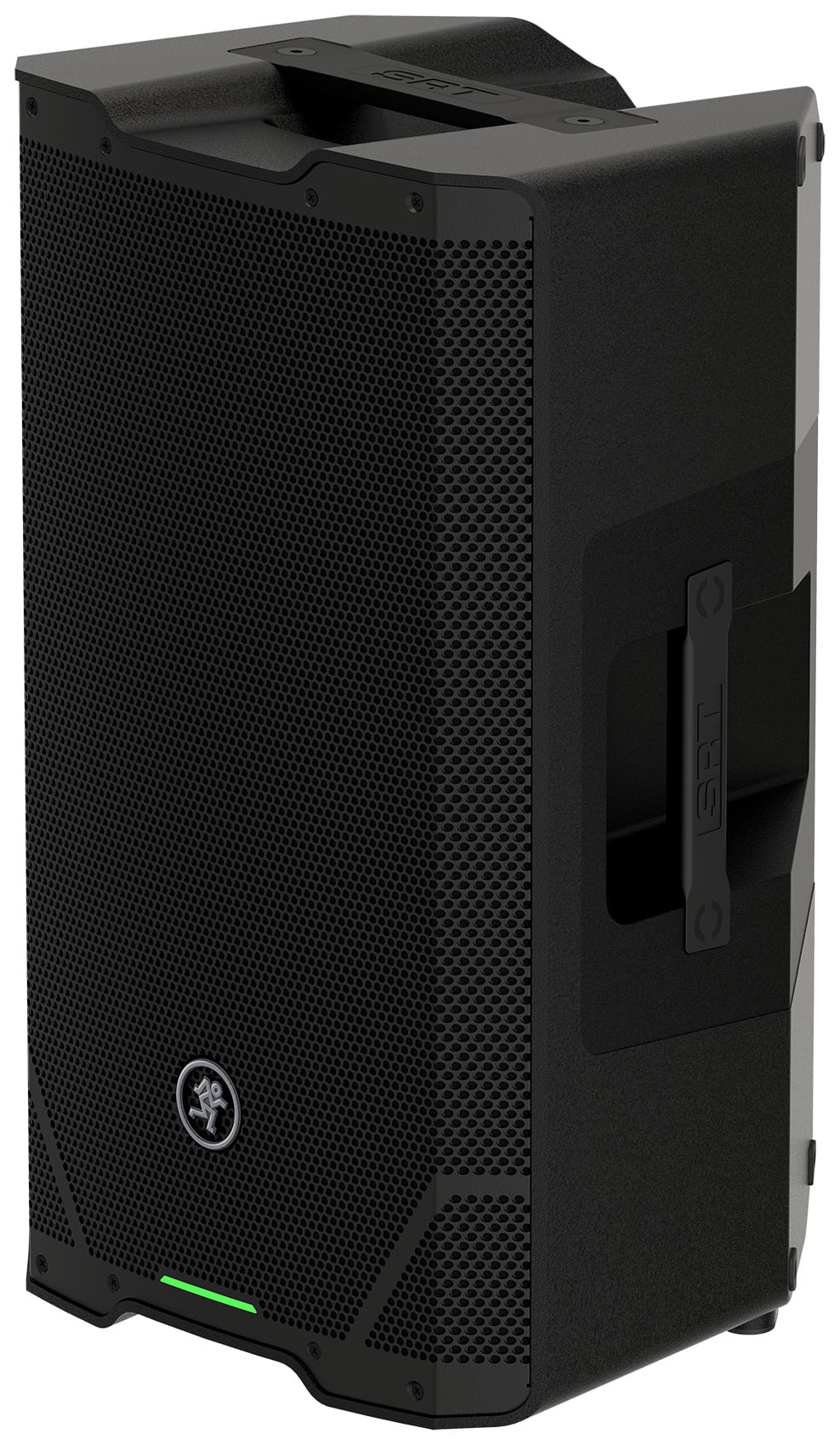 (2) Mackie SRT212 12” 1600 Watt Powered DJ PA Speakers+Stands+Sub+Headphones+Mic