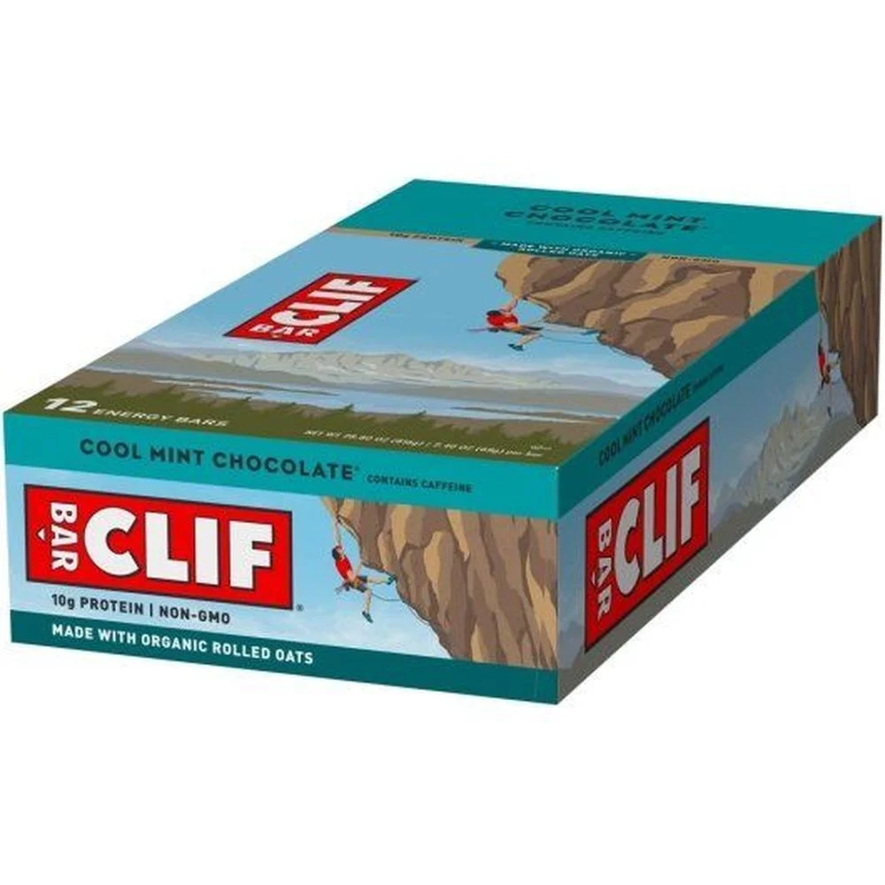 Clif Cool Mint Chocolate Snack Bar, 2.4 Ounce -- 192 per Case.