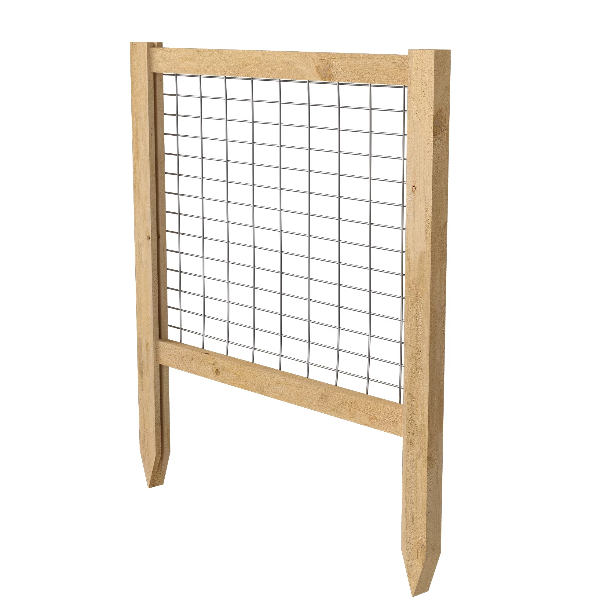 Greenes Fence CritterGuard 23.5 in. Cedar Garden Fence (2 Pack)