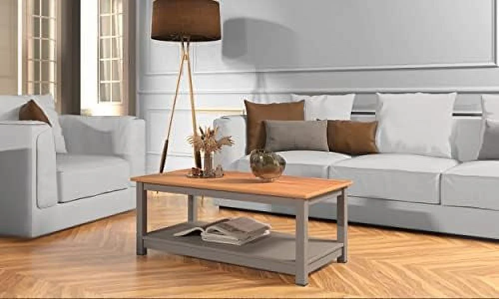 ZFGSUIJN Solid Wood Coffee Table (Unfinished)