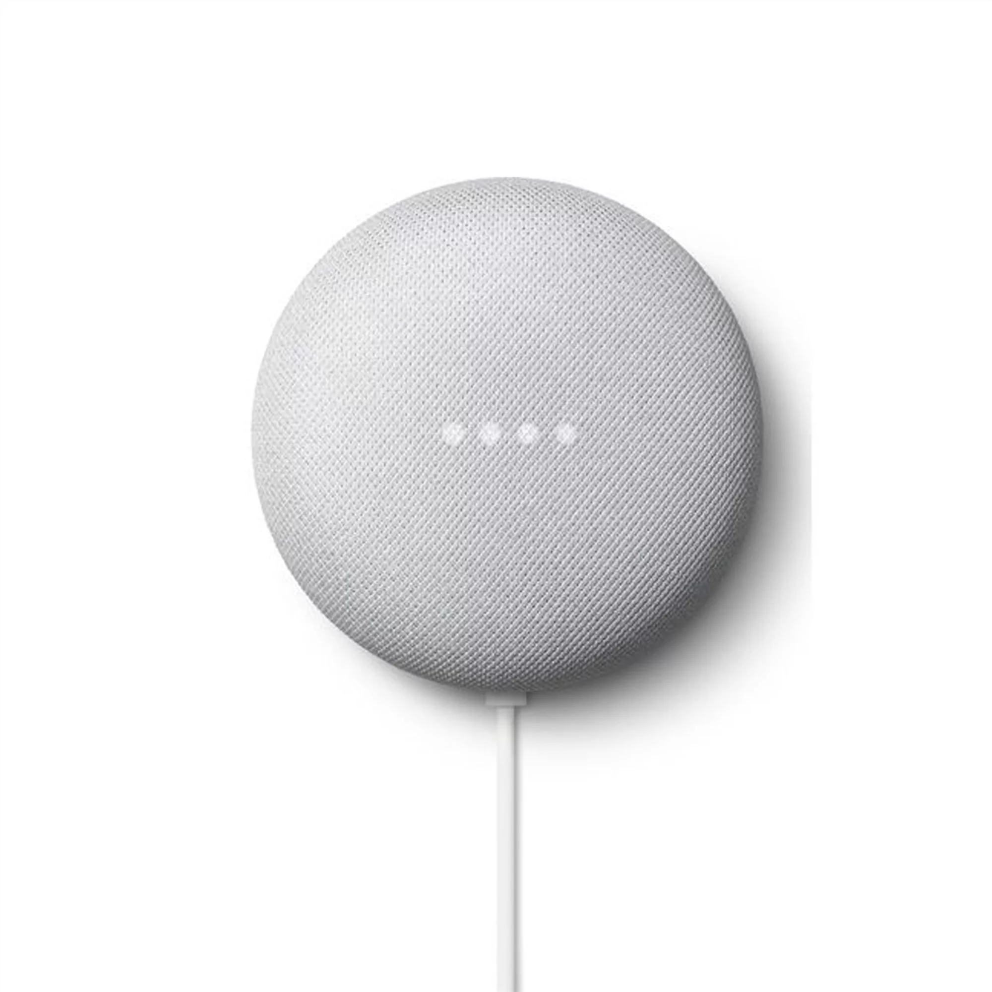Google Nest Mini + Smart Plug 2nd Generation Smart Speaker - Snow
