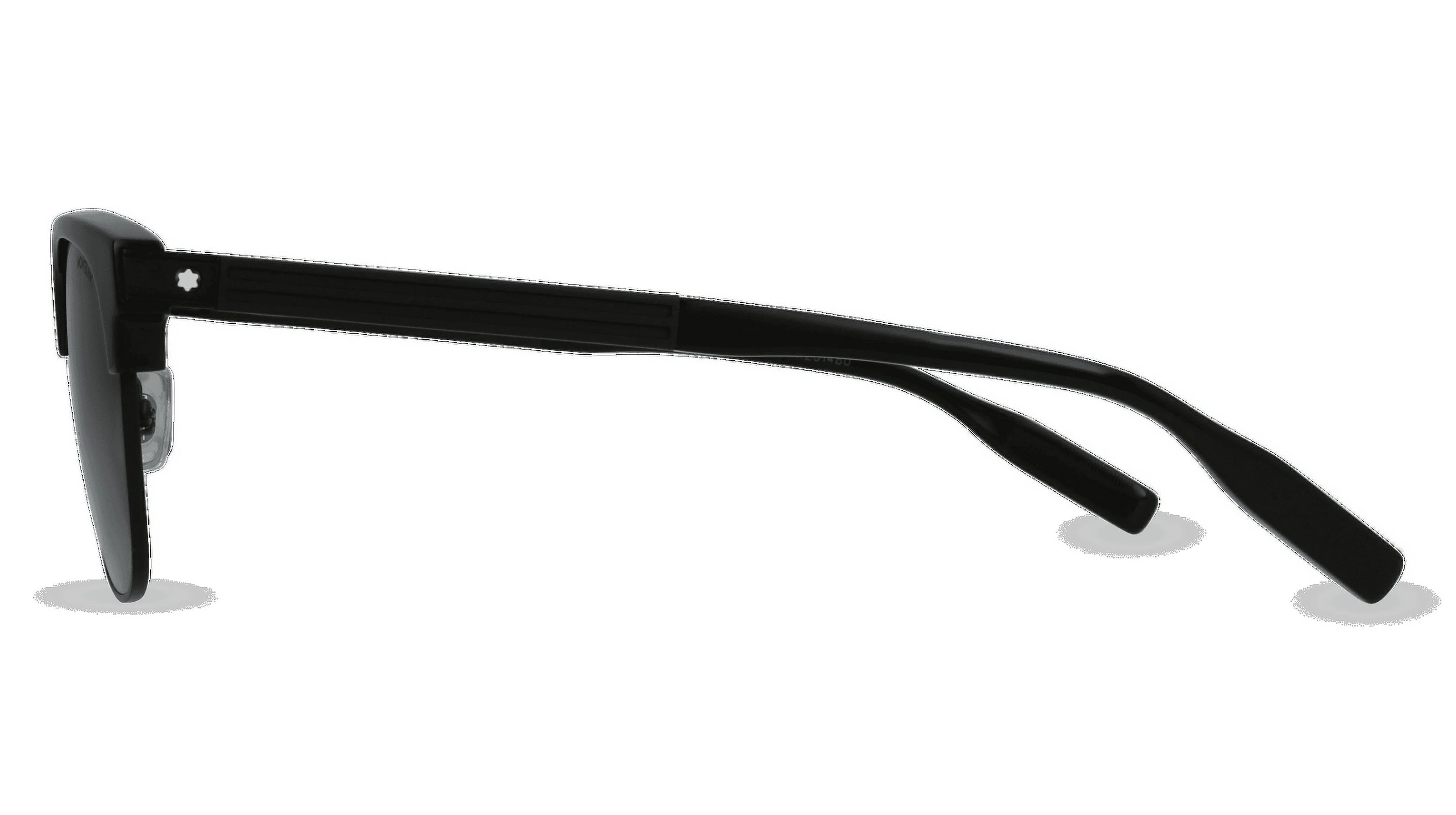 MontBlanc Grey Browline Men's Sunglasses MB0164S 001 52