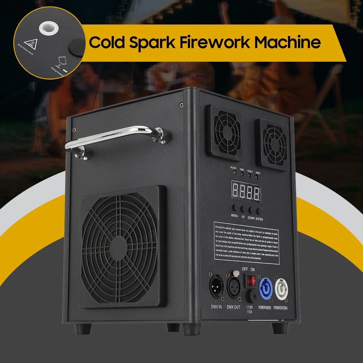 CDZHLTG Firework Machine Cold Spark Spraying Machine
