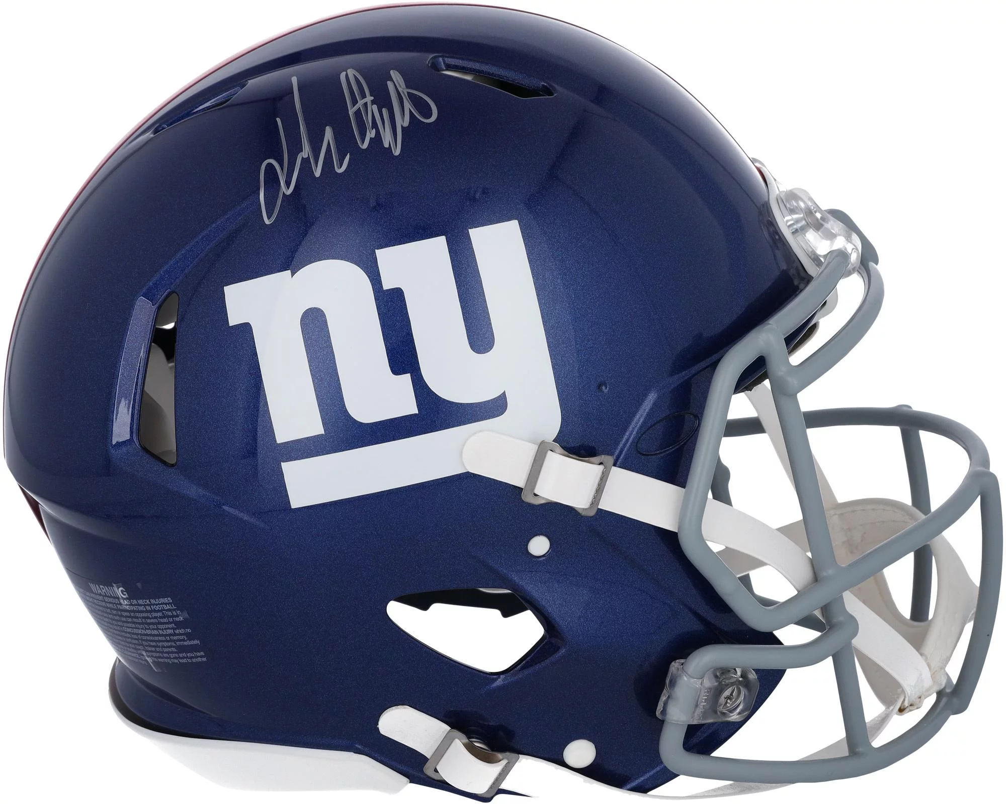 Jalin Hyatt New York Giants Autographed Riddell Speed Authentic Helmet - Fanatics Authentic Certified