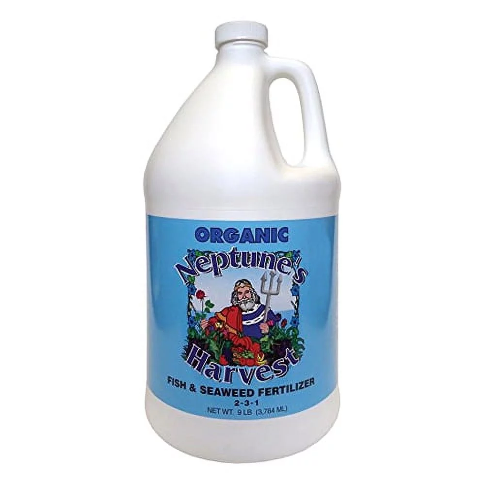 Neptunes Harvest Fish and Seaweed Blend Fertilizer 2-3-1, 9 Lbs