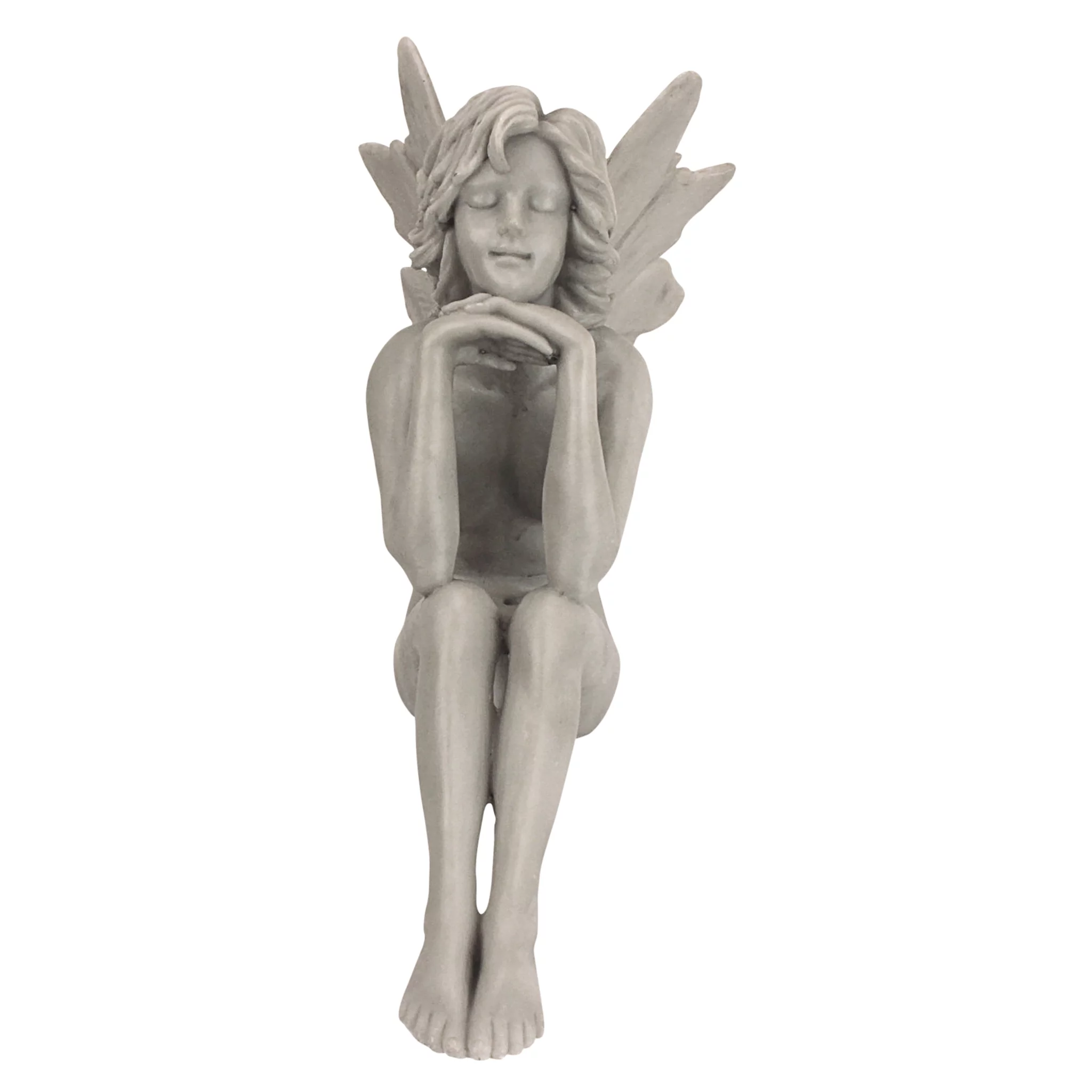 Design Toscano The Secret Garden Fairies: Pondering Fairy Statue
