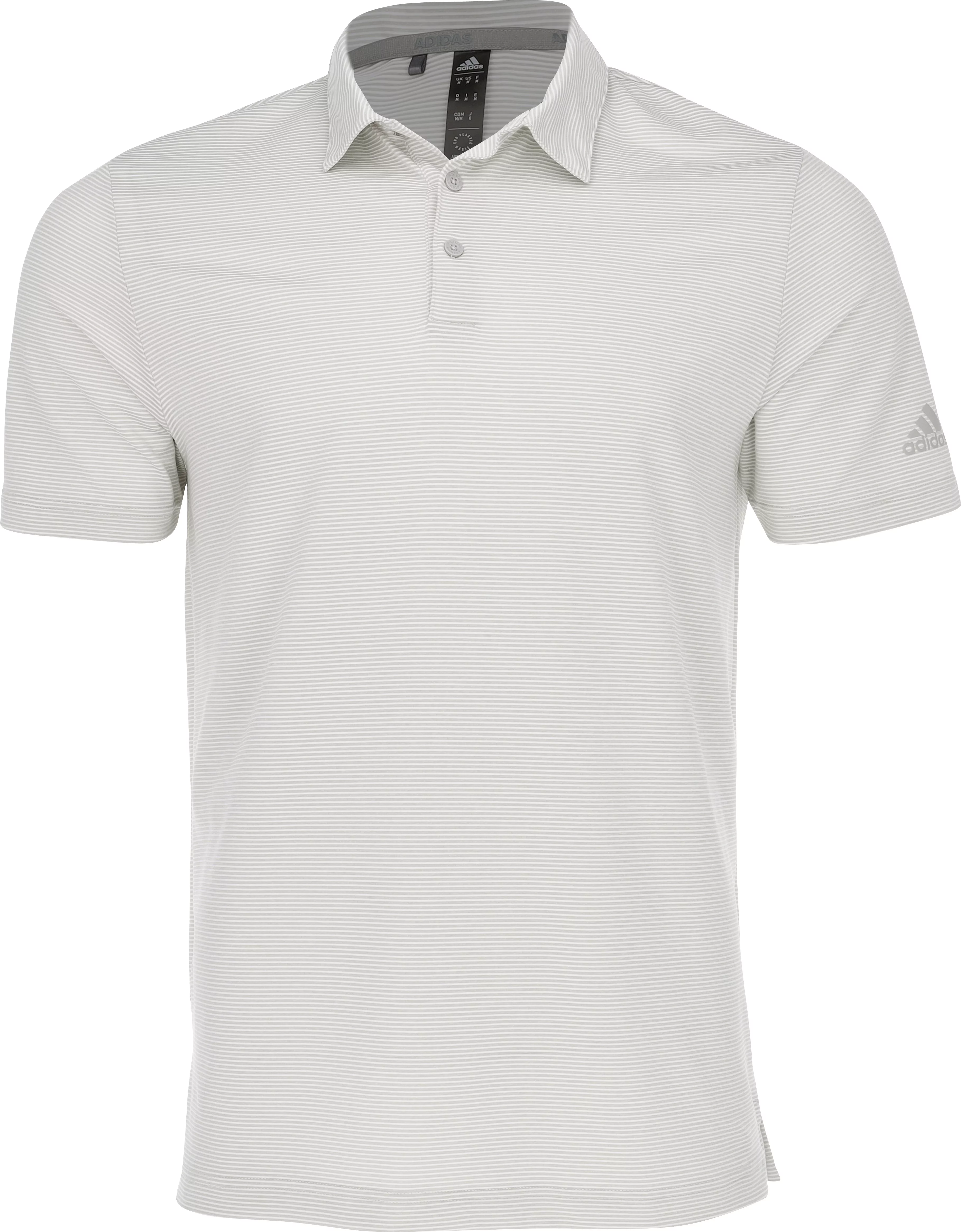 Adidas Ottoman Pencil Stripe Grey Two/White Shirt Men