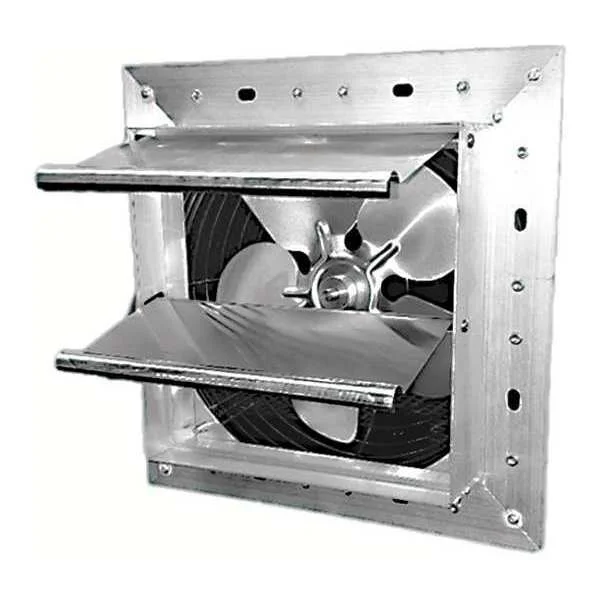 1pack Dayton 484X36 Shutter Mount Exhaust Fan, 7
